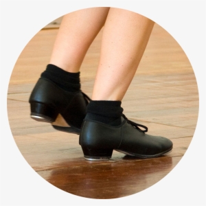 Traditional Tap Shoes Are Fine For This Introductory - Tap Dance