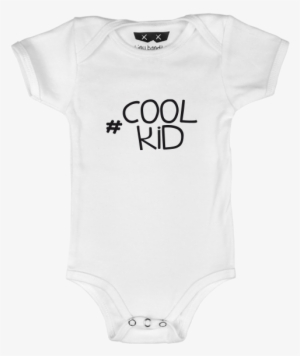 Hashtag Cool Kid Black // White Onesie From Tiny Bandits - Ceneo.pl