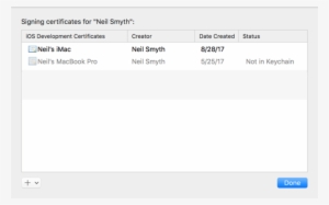 Ios 11 Submit App Development Cert - Wallet Passphrase Smartnode Start