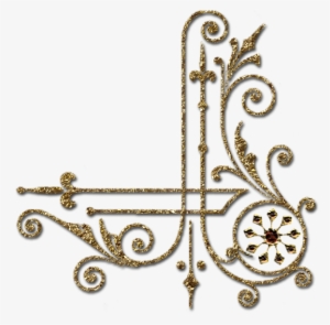 Transparent Gold Decorative Corner - Decorative Frame Corner Border Png Transparent