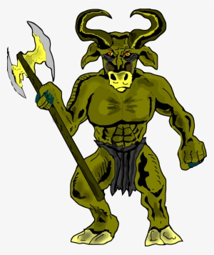 Showing Post & Media For Minotaur Greek Mythology Cartoon - Minotaur Png