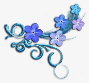 Decorative Corner Png - Clipart Flower