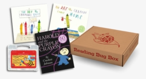 We Love Art At The Reading Bug And Think It Goes Hand - Harold And The Purple Crayon Purple Crayon Books