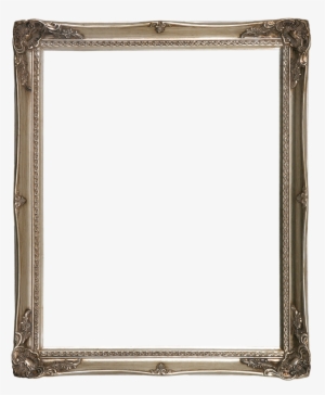 Simple Sweet Soft Silver Readymade With Decorative - Empty Frame
