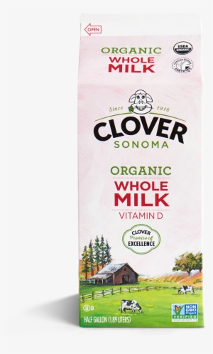 Organic Milk - Clover Organic Milk