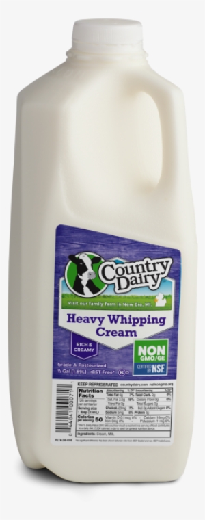 Whipping Cream Half Gallon - Furniture Polish 1 Gal