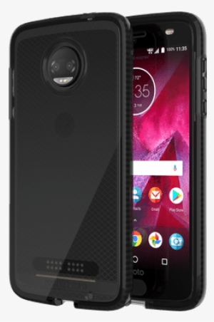 Front And Back - Lenovo K8 Plus Venom Black, 32 Gb