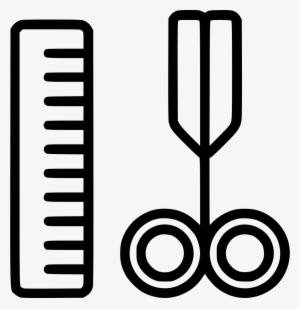 Scissors And Comb - Writing