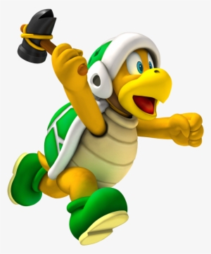 Mario Bros Transparent Png - Hammer Bro Mario
