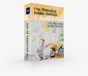 Free Bubble Overlay For Photoshop Cover Box - Adobe Photoshop