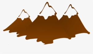 Transparent Snow Mountain Clip Art