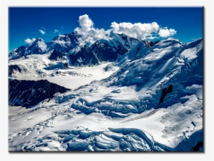 Mountain Peak - Clouds - Winter - 1 Panel L - Liviin Alaska