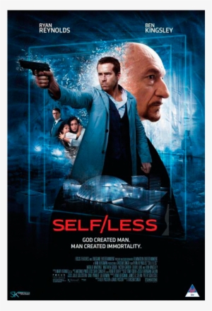 God Created Man Man Created Immortality - Self Less 2015 Poster