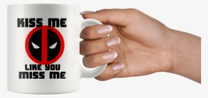 Deadpool Ryan Reynolds Movie Coffee Mug Kiss Me Mug - Mug
