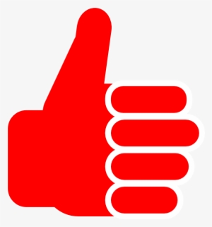Original Png Clip Art File Red Thumbsup Svg Images
