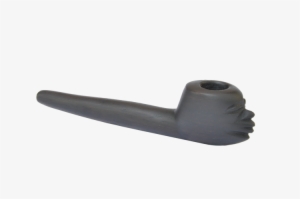 African Smoking Pipe Hand Crafted In African Black - Pipe