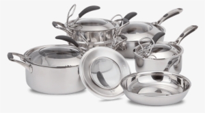Quick View - Gunter Wilhelm Stainless Steel Cookware System 11 Piece