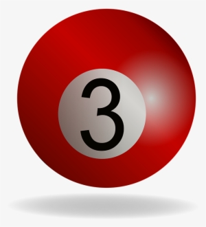 Billiard, Billiard Ball Red, Sport, Pool, Blue, Ball - Bola Roja De Billar