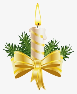 Free Png Christmas Candle's Png Images Transparent - Candle Png