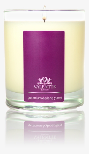 Hand Poured In The Uk And Packed In Our Signature Valentte - Scented Candle Transparent Background