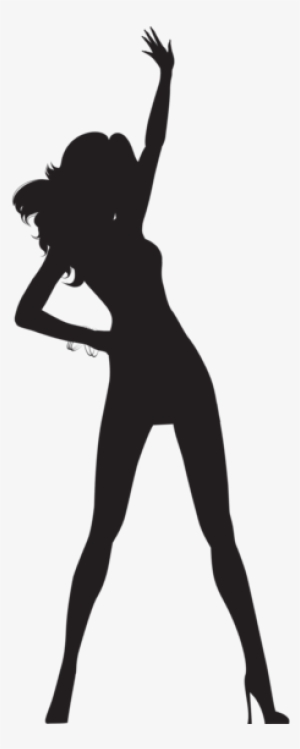 Dancing Woman Silhouette Png Transparent Clip Art Image - Woman Dancing Silhouette Png