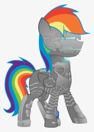 Overdriv3n, Crossover, Dead Space, Rainbow Dash, Safe, - Mlp Rainbow Dash Dead Space