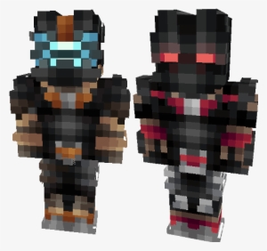 Carver Next To My Isaac Skin - Dead Space 3 John Carver Minecraft Skin