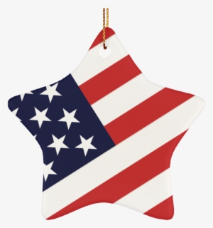 Stars And Stripes Patriotic Americana Ceramic Star - Pakistan Cousin Marriage Meme