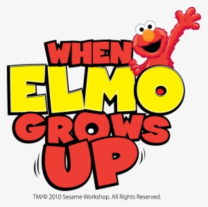 Free Sesame Street Logo Png - Elmo Grows Up