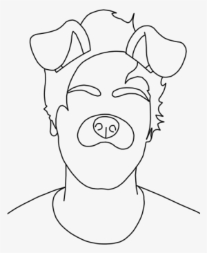 So I Thought I'd Do A Lineart Thing With A Pic Of Luke - Drawing