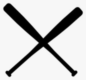 Baseball Bat Vector Clipart Free To Use Clip Art Resource - Crossed Baseball Bats Clipart Black And White