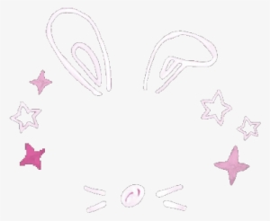 Overlay Overlays Snapchat Crown Bunny Rabbit Cute Edit - Picsart Photo Studio