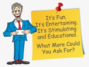 What Is Jeopardy Joe All About - Game Show Host Cartoon