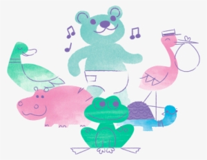 Made Of Brand Animal Illustations - Toad