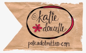 Polkadot Mitten - Calligraphy