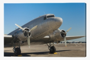 Old Propeller Passenger Aircraft