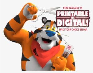 Check Out These Coupons For Some Of Your Faves - Tony The Tiger Png