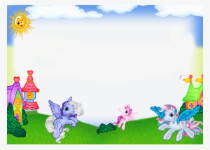 It Is So Cool To See Characters I Loved As A Child - Little Pony Border