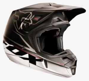 Motorcycle Helmet Png Image, Moto Helmet - Fox V2 Motocross Helmet