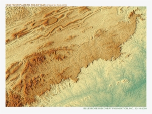 Nrplateaurelief - Blue Ridge Mountains