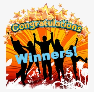 Congratulations Winner Png - Congratulation To The Winners