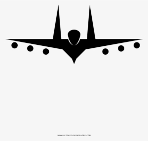 Fighter Plane Coloring Page - Rubber Stamping