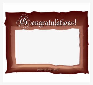 Photo Frame 0000175 - Congratulations Photo Frames Online