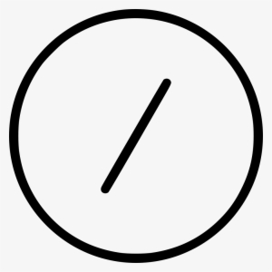 Circle Shape Division Symbol Sign Comments - Subtraction Sign