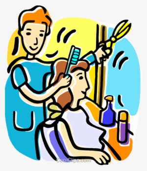 Hairdressers And Barbers Royalty Free Vector Clip Art - Nails Price List For Hair Salons