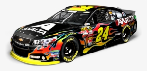 Jeff Gordon Flames Car