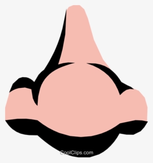Nose Royalty Free Vector Clip Art Illustration - Nose Clip Art
