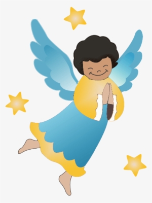 Cute Angel Clip Art Baby Angels Cartoon Clipart Angels - Angel Clipart Transparent