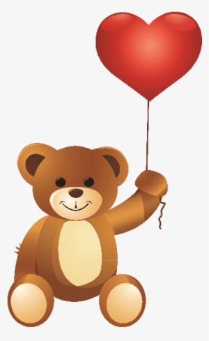 Teddy Bear With A Balloon