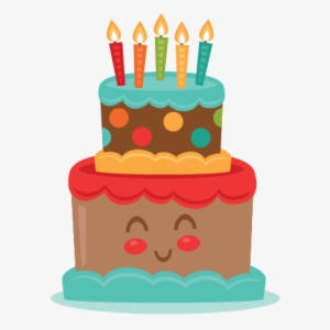 Birthday Cake Clipart Winter - Cake Cute Clipart Png